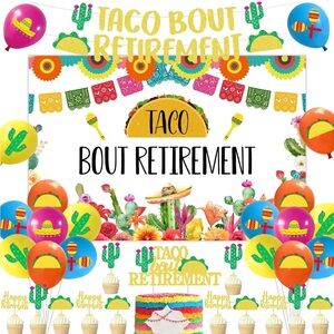 Taco About Retirement Party Supplies / Decor